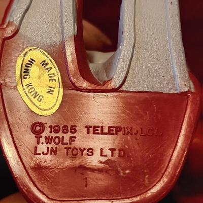 1980'S "OUTLAW SCUZZ" AND HIS "SCUZZ BUCKET", THUNDERCATS "MA-MUTT" AND "MUMM-RA"