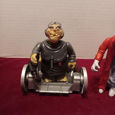 1980'S "OUTLAW SCUZZ" AND HIS "SCUZZ BUCKET", THUNDERCATS "MA-MUTT" AND "MUMM-RA"