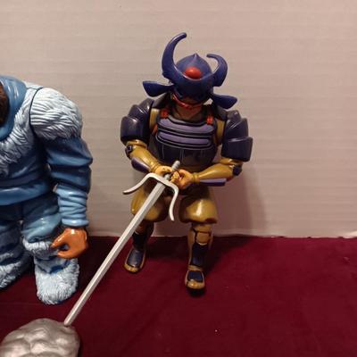 1980'S THUNDERCATS "MONKIAN", "SNOWMAN OF HOOK MOUNTAIN" & "HACHIMAN"