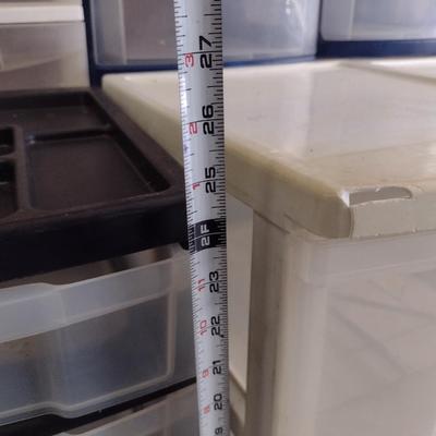 Plastic Drawer Storage Units- Assorted Sizes