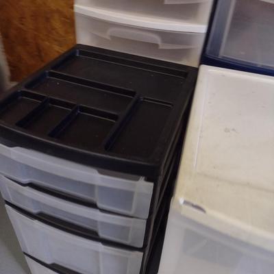 Plastic Drawer Storage Units- Assorted Sizes