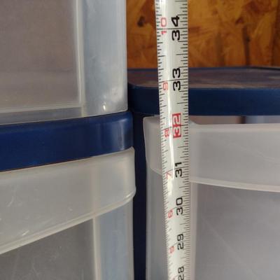 Plastic Drawer Storage Units- Assorted Sizes