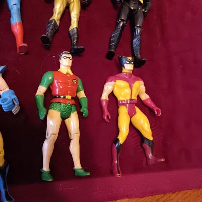 VINTAGE DC COMICS ACTION FIGURES
