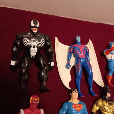 VINTAGE DC COMICS ACTION FIGURES