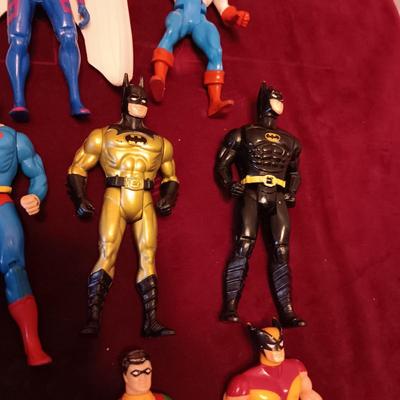 VINTAGE DC COMICS ACTION FIGURES