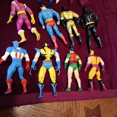 VINTAGE DC COMICS ACTION FIGURES