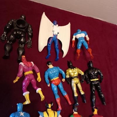 VINTAGE DC COMICS ACTION FIGURES