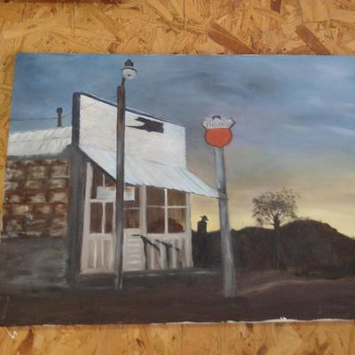 Original Painting on Canvas- Approx 24" x 17 1/2"