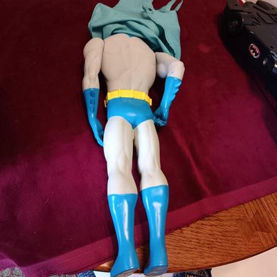 1989 BATMOBILE AND 1988 BATMAN