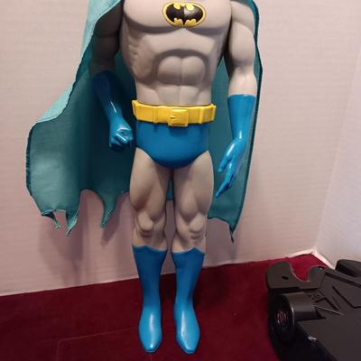 1989 BATMOBILE AND 1988 BATMAN