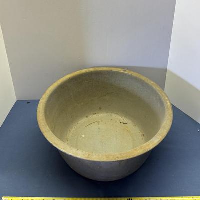 Vintage Large Metal Bowl