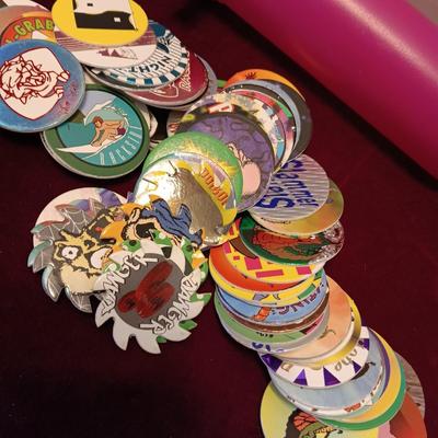 AN ASSORTMENT OF VINTAGE POGS