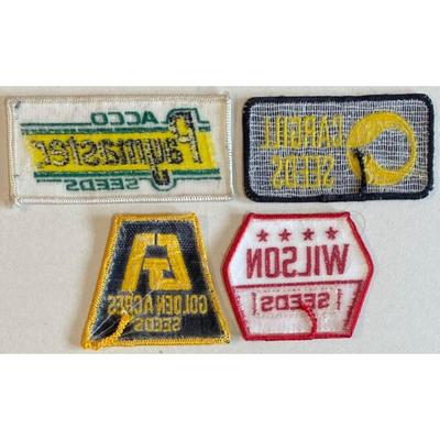 Funk's Hybrid Mug & Cargill, Wilson, Golden Acres, Acco Paymaster Seed Patches