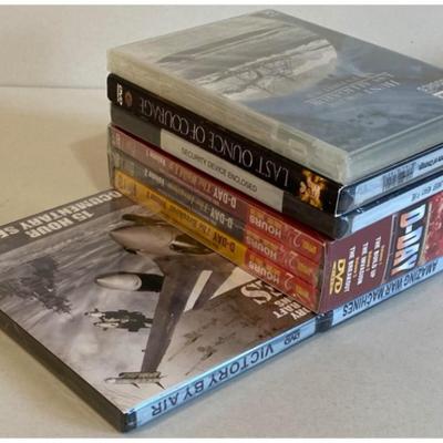Military DVDs: Combat Machines, D-Day, Under Heavy Fire, Last Ounce Of Courage
