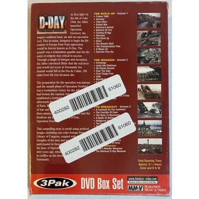 Military DVDs: Combat Machines, D-Day, Under Heavy Fire, Last Ounce Of Courage