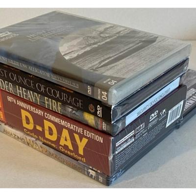 Military DVDs: Combat Machines, D-Day, Under Heavy Fire, Last Ounce Of Courage