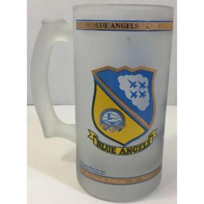 USN Blue Angels Mug. United States Navy. McDonnell Douglas. Northrop. 22K Gold