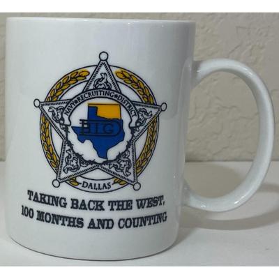Navy Recruiting District Dallas Taking Back The West Mug Texas Map Military