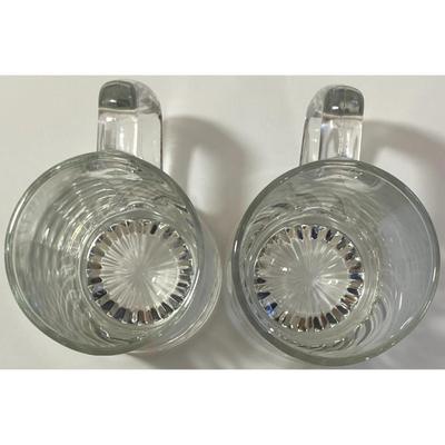 2 Vintage 367th Fighting Warriors Recruiting Mug USAF Air Force Military Plane