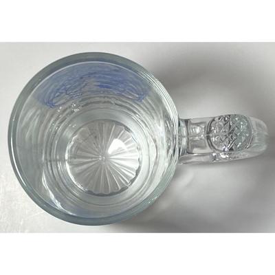 Vintage Space Coast Inn Patrick AFB Glass Mug Space Shuttle Florida USSF Force