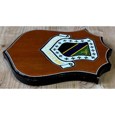Vintage Vietnam Era 3d Tactical Fighter Wing Wood Plaque USAF PACAF Alaska