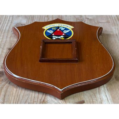 Vintage Vietnam Era 3d Aircraft Generation Squadron Wood Plaque USAF PACAF