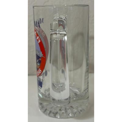 Vintage SPAWAR PMW 156 Titan Linkabit Glass Mug US Navy Warfare NAVWAR San Diego