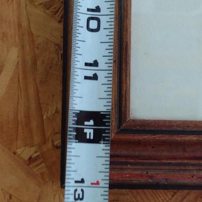 Art Framed Under Glass- Signed by Artist- Approx 15" x 13"