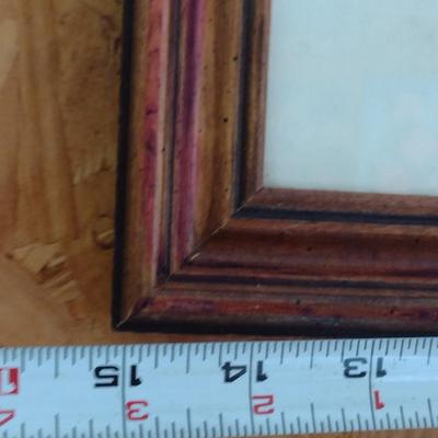 Art Framed Under Glass- Signed by Artist- Approx 15" x 13"