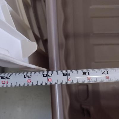 Pair of Plastic Storage Tubs with Lids