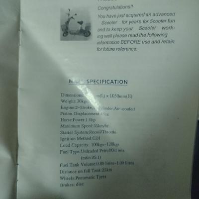 Hitong Gas Scooter GS060