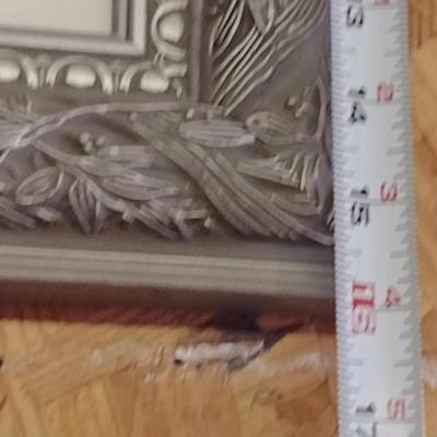 Art Framed Under Glass- Signed by Artist- Approx 16" x 18 1/2"