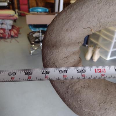 Vintage Painted Fiberglass Elephant 'Goppy 1968'- Approx 47" Tall