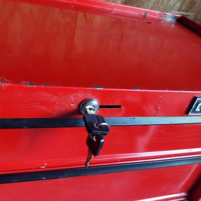 Craftsman Four Drawer Tool Chest on Casters with Key
