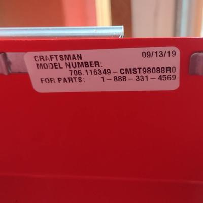 Craftsman Four Drawer Tool Chest on Casters with Key