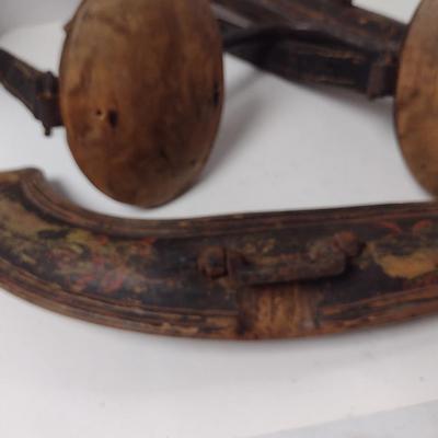 Antique Wooden Horse Gear