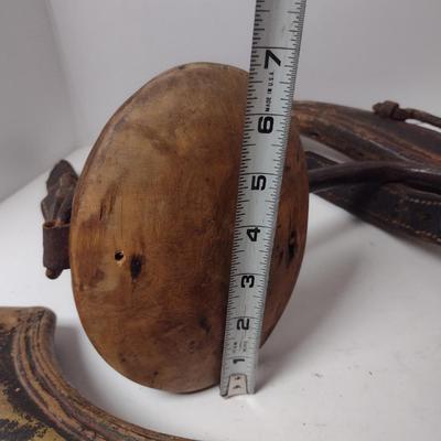 Antique Wooden Horse Gear