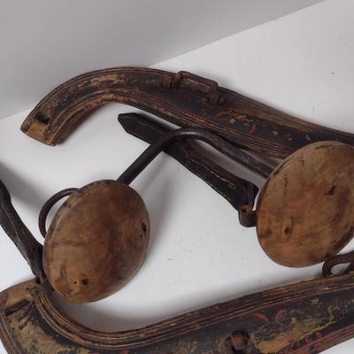 Antique Wooden Horse Gear