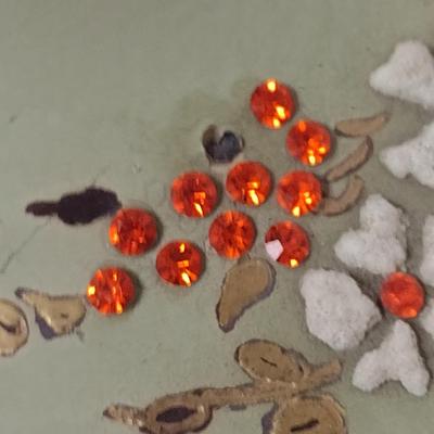 Ceramic Pagoda Pot/Candy Dish with Lid- Signed by Artist- Approx 8" in Diameter