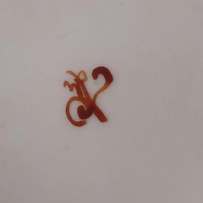 Painted Japanese Porcelain Bowl- Approx 10" in Diameter