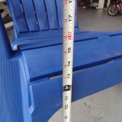 Four Composite Adirondack Chairs