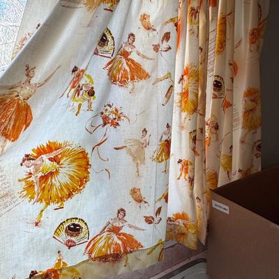 Vintage Ballerina Curtains