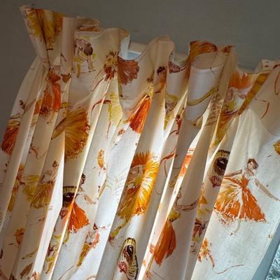 Vintage Ballerina Curtains