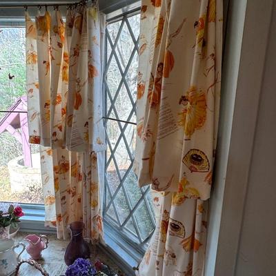 Vintage Ballerina Curtains