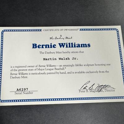 Danbury Mint - Bernie Williams
