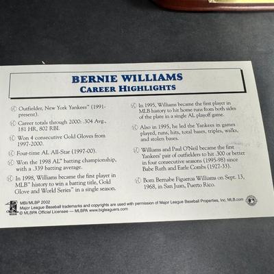 Danbury Mint - Bernie Williams