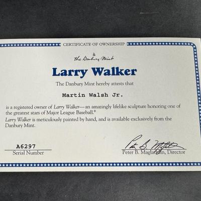 Danbury Mint - Larry Walker