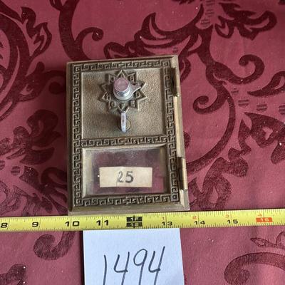 Vintage Brass Postal Box Door