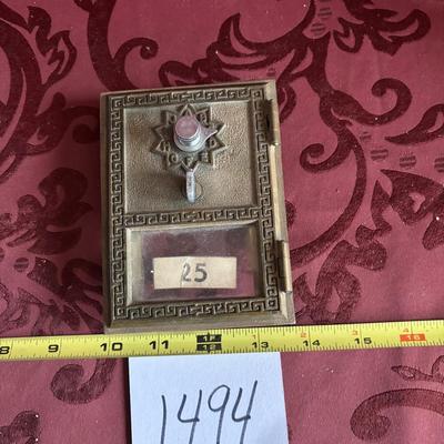 Vintage Brass Postal Box Door