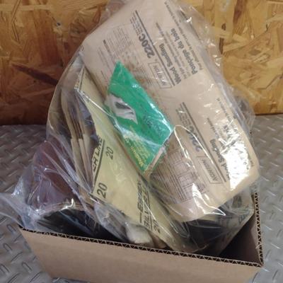 Collection of Tape and Sandpaper